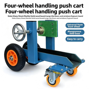 Chariot de manutention de tôles de qualité industrielle, conception à roues universelles, adapté au déplacement <span class=keywords><strong>des</strong></span> tôles - Product Image 6