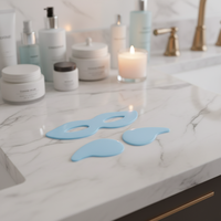 Patch oculaire rafraîchissant en hydrogel OEM, masque oculaire non irritant, absorption pour rafraîchir la peau des yeux et offrir confort
