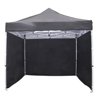PVC imperméable fait sur commande pliant l'auvent blanc de la publicité 2X2 commerciale en acier sautent l'auvent pour des tentes d'exposition
