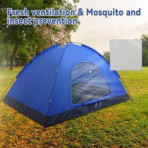 Tente de camping 4 saisons OEM pour 1-2 personnes, tente dôme imperméable pour la randonnée, le camping, les aventures en plein air - Product Image 3