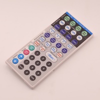 Télécommande universelle TVSNARP WRT8615 avec réglage de la chaleur, voyant LED, fabriquée en plastique ABS de haute qualité, remplaçable par une pile CR2032