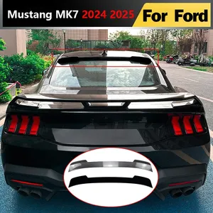 Pour MK7 2024 2025 – Kit de carrosserie pour hayon de voiture : Spoiler de toit arrière, décoration d'aile centrale, garniture de couvercle de hayon - Product Image 1