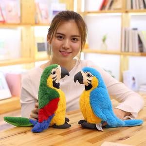Peluche de Loro Ara, Juguete de Peluche de Pájaro Colorido para Niños, Juguete Educativo Temprano, Regalo para Amantes de las Aves, Decoración del Hogar - Product Image 6