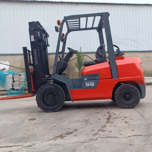 Chariot élévateur GPL Toyota FGZN35 d'occasion 3,5 tonnes, moteur en bon état, chariot élévateur japonais avec équipement pour inspection vidéo - Product Image 4