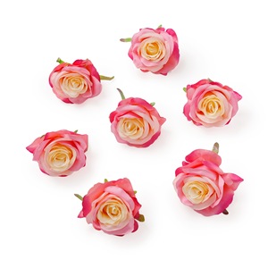 ดอกกุหลาบประดิษฐ์ CallaFloral สีชมพูพิงค์ ผ้าทอแบบแพน สำหรับตกแต่งงานแต่งงาน สไตล์ Ins งานฝีมือ - Product Image 5