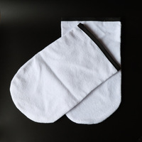 Gants en coton non pelucheux Banafen pour cire, isolation en gel et plastique, sacs à main épaissis, ensemble de soin pour les mains avec machine à cire chaude