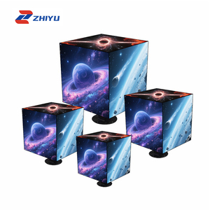 Pantalla LED Cúbica, Controlada por WiFi, Magic Cube P3.91, Resistente al Agua para Exteriores, Video Wall 8K, Pantalla Creativa para Publicidad Fotográfica - Product Image 4