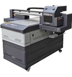 Great product MX-6090UV Flatbed Printer with G5i printing head in a good price and stable in use uv printing machine