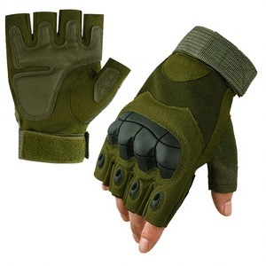 Guantes Tácticos Unisex de Verano, Medios Dedos, Cierre de Velcro, Antideslizantes, Transpirables, Duraderos, Impermeables, Resistentes al Fuego, Deportivos - Product Image 2