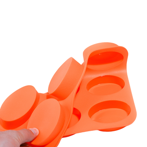 Molde de ratán ovalado de 9 celdas ecológico sin BPA de alta calidad para hacer jabón de baño DIY, jabón hecho a mano, utensilios para hornear, horno y microondas - Product Image 5