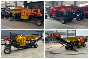 Concasseur à mâchoires diesel portable d'occasion Pe250x400 <span class=keywords><strong>pour</strong></span> pierres, petites machines, concasseur à rouleaux à moteur diesel - Product Image 5
