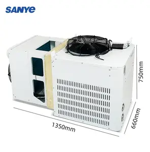 2HP Refrigeration Freezer Monoblock Condensing Unit Cold Storage Room Monoblock Compressor Refrigeration Unit