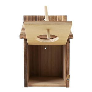 מותאם אישית בעבודת יד ציפור בית הכלוב מזין עץ ציפור קן - Product Image 6