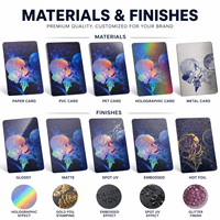 Cartes à collectionner personnalisées en papier journal écologique, impression de cartes holographiques pour anime, sport, TCG, avec booster pack