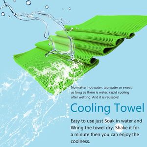 Tùy Chỉnh In Logo Sợi Nhỏ Thể Thao Khăn Lớn Làm Mát Phòng Tập Thể Dục Khăn Ngay Lập Tức Siêu Băng Làm Mát Dệt Kỹ Thuật Mềm Pva Chất Liệu - Product Image 6