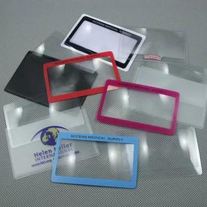 <span class=keywords><strong>Pvc</strong></span> 신용 카드 돋보기 초박형 프레넬 휴대용 돋보기 전문 하이 퀄리티 로그를 인쇄 할 수 있습니다 - Product Image 6
