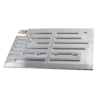 Refroidisseur d'eau en aluminium haute puissance personnalisé plaque de refroidissement liquide brasé nouveau dissipateur de chaleur pour les applications de réfrigération