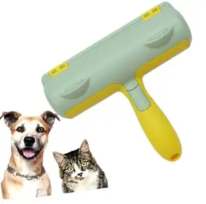 Toptan halı kanepe temizleme evcil hayvan fırçası Pet bakım fırçası köpek kedi saç fırçası Pet saç çıkarıcı rulo
