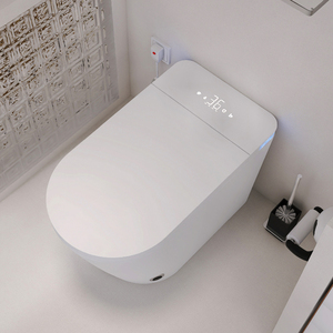<span class=keywords><strong>Inodoro</strong></span> Inteligente Estilo Americano con Asiento Calefactable y Control Remoto - Diseño Moderno Inspirado en Resorts para Casas de Vacaciones - Product Image 2