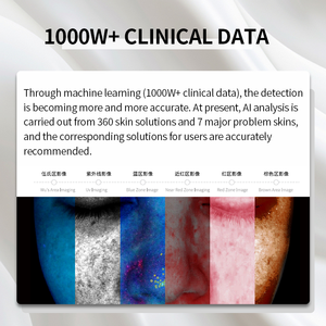 Analyseur de peau numérique intelligent professionnel AI Machine d'analyse de peau de diagnostic d'image 3D - Product Image 3