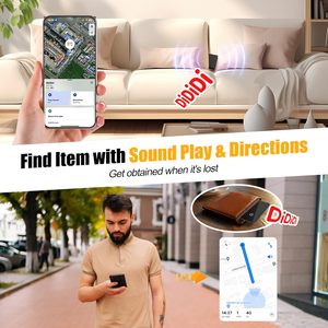Portefeuille de carte de crédit en plastique ultra fin avec traceur GPS pour enfants, avec alarme de navigation GPS et dispositif de localisation intelligent étanche IP65 - Product Image 4