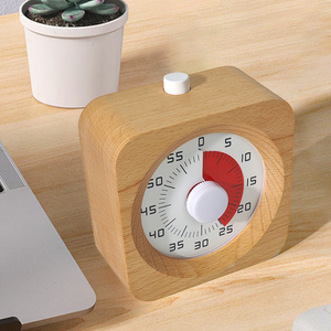 Cadeau promotionnel : Cube Pomodoro pour enfants, minuteur visuel portable en bois pour l'étude, la productivité, la cuisine, compte à rebours de 60 minutes - Product Image 3