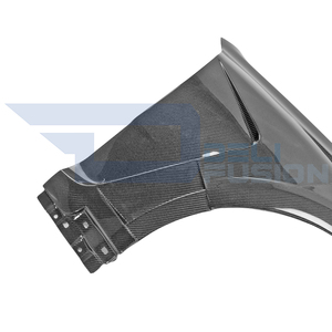 Guardabarros Delanteros Ventilados de Fibra de Carbono Tipo 2 DLF para Kia Stinger 2017-2021 - Product Image 3