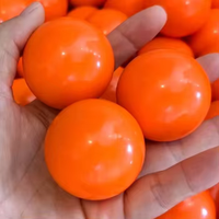 260 pièces/kg, billes en plastique POM de calibre 68, 17 mm, 17,27 mm, 17,3 mm, billes de paintball solides et dures pour calibre .68