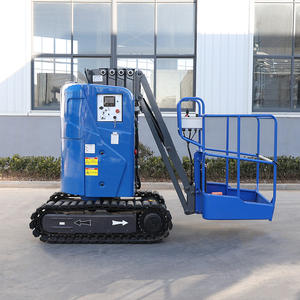 9.2m 200kg tiang vertikal angkat Boom 360 derajat putaran Mini mendorong sendiri udara pria angkat kompak Boom <span class=keywords><strong>Lift</strong></span> - Product Image 1