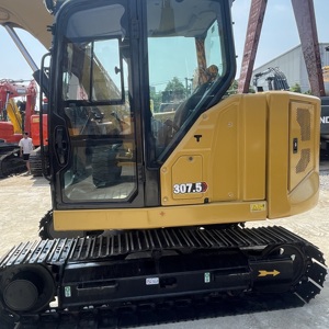 รถขุดขนาดเล็ก CAT 307.5 มือสอง 8 ตัน รถขุดไฮดรอลิกแบบตีนตะขาบ เครื่องจักรก่อสร้างขนาดกะทัดรัด - Product Image 2