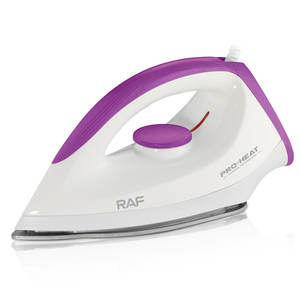 Plancha <span class=keywords><strong>El</strong></span>éctrica RAF de 1000W con Termostato y Placa Inferior de Forma Afilada para <span class=keywords><strong>el</strong></span> Cuidado Diario de la Ropa - Product Image 1
