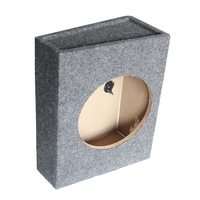 Boîtier audio vide en bois MDF, boîte de haut-parleur vide, 12 pouces, pour voiture avec caisson de basses