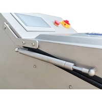 Automatische voedseldroger, groenteslinger, fruitdroogmachine voor het verwerken van sla, spinazie, kool en salade.