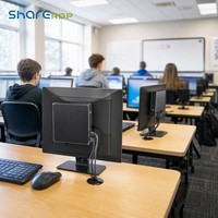 Sharerdp - Mini PC de Escritorio Compacto con Doble Pantalla, Carcasa de Aleación de Aluminio, Procesador Core I3 I5 I7 de 12.ª Generación 1215U 1235U, Venta al por Mayor de Fábrica