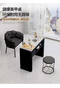 Modern Marble Top Manicure <b>Nail</b> Table with Storage Drawers for <b>Nail</b> Beauty Salon - Product Image 5