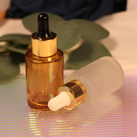 Mini flacons en verre rose 10ml 15ml 20ml avec compte-gouttes pour bouteilles en verre de qualité d'aromathérapie d'huile essentielle