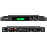 Amplificateur de puissance professionnel de classe D 800W*2 RMS avec écran, format 1U, amplificateur de basses haute puissance pour subwoofer