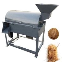 Machine de décorticage extracteur de coco en bambou entièrement automatique pour séparateur de fibres de fruits de palme en vente