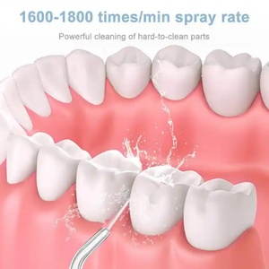 Mini irrigateur buccal électrique sans fil, étanche IPX7, pour le nettoyage des dents, irrigateur buccal portable - Product Image 6