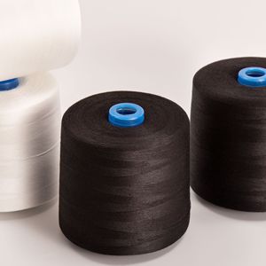 0.5kg Cuộn chỉ lớn 402 Máy may tốc độ cao Chỉ mịn Chỉ may phẳng Trọng lượng tịnh 500 gram Chỉ 100% Polyester - Product Image 1