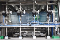 Machine d'embouteillage d'eau minérale de 5 gallons Ligne de remplissage d'eau pure 18.9L Ligne de production d'eau d'embouteillage 20L