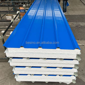 Panel Sándwich de Espuma de Hormigón Ligero para Techos, Paredes y Divisiones, Panel de <span class=keywords><strong>Fibrocemento</strong></span> con EPS - Product Image 3