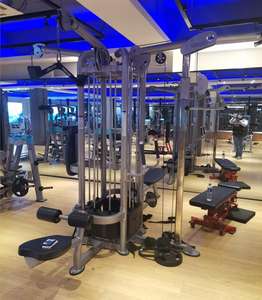 Selectorized Luxury Gym Strength Machine 5 Station Equipo de fitness multifunción con Pin Loaded Premium 5-in-1 Trainer - Product Image 3