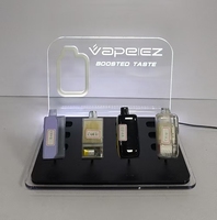 Présentoir de table en acrylique personnalisé avec éclairage LED pour tabac sans fumée – Vitrine de présentation en acrylique LED pour magasin de détail