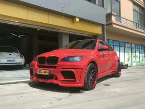 ZNDR Kit de carrosserie large de remplacement en promotion pour X6 E70 E71, neuf, comprenant pare-chocs avant et arrière, spoiler et jupes latérales - Product Image 5