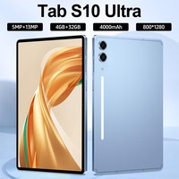 Tablet Original Tab S10 Ultra 2025 10.1 Inci Android 10 Global MTK6755 8Core 4GB+32GB 4000mah Jaringan 4G Dual SIM WIFI