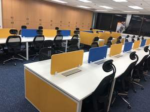 Mesa de Trabajo modular para 4 personas, muebles de oficina modernos, gran oferta - Product Image 5