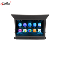 Gerllish Android Car pour lecteur DVD GPS Navigation DSP Fonction Multimédia Vidéo pour Honda Pilot 2009-2013 Placement du tableau de bord