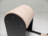 Baril d'escalade Pilates en bois noir de qualité supérieure avec repose-pieds pour studio commercial et usage personnel