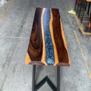 <span class=keywords><strong>Table</strong></span> <span class=keywords><strong>d</strong></span>'atelier <span class=keywords><strong>d</strong></span>'<span class=keywords><strong>architecte</strong></span> personnalisable avec plateau en résine époxy transparente, également utilisable comme <span class=keywords><strong>table</strong></span> à manger - Product Image 4